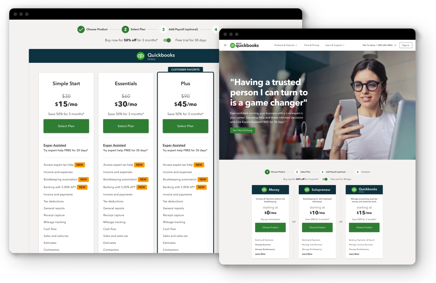 Quickbooks Mockup